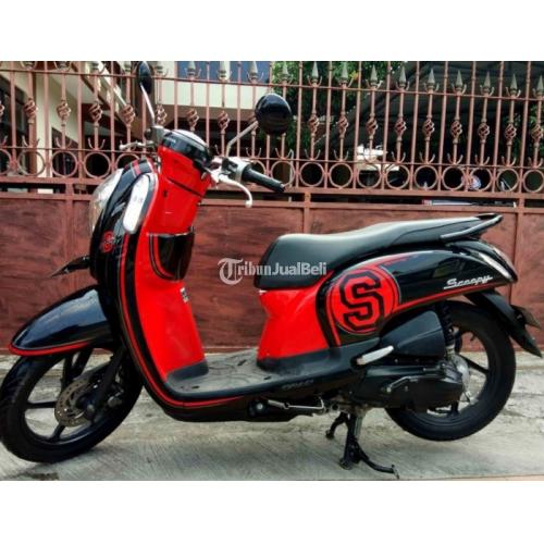 Honda Scoopy F1 REMOTE Mulus Istimewa Warna Merah Hitam 