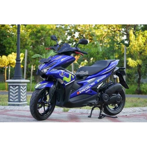 Motor Yamaha Aerox 155 Tipe R Movistar Bekas Tahun 2017 Surat Lengkap Pajak Hidup Di Surabaya Jualbeli 