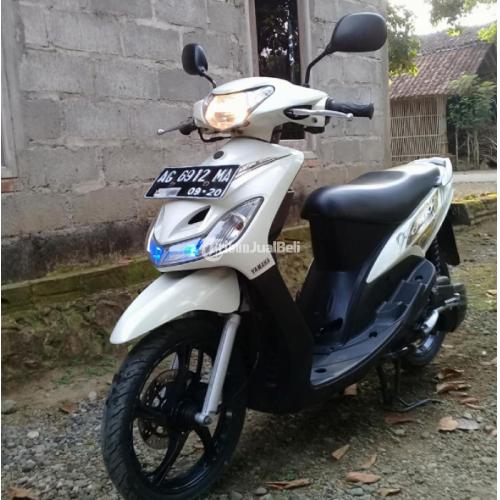 Yamaha Mio 2010 putih Mulus Bagus Harga nego Motor Terawat Siap Pakai