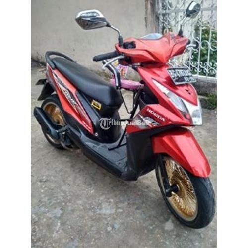  Motor Matik Honda Beat ESP FI 2014 Bekas Pajak Off Lengkap 