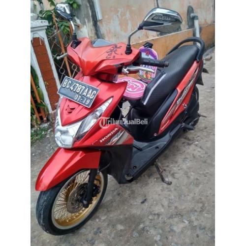 Motor Matik Honda Beat ESP FI 2014 Bekas Pajak Off Lengkap 