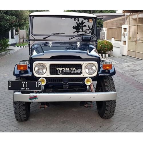  Mobil Toyota Bekas Hardtop Diesel BJ40 Tahun 1983 Orisinil Lengkap 4WD 