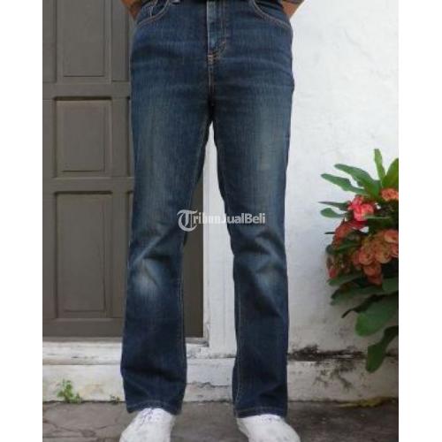 Celana Jeans Street Denim Made In Japan Black Wash Unisex Kondisi Seken Di Malang Tribunjualbeli Com