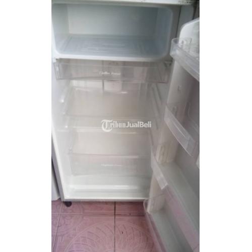  Jual  Kulkas  Sanyo normal 1 Pintu Rak Komplit Harga Murah  