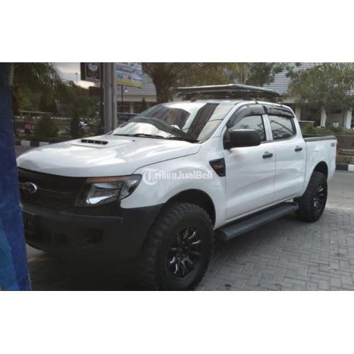 Mobil Double Cabin Ford Ranger Type Base Tahun 2012 Modif 4x4 Aktif Tinggal Pakai Di Solo Tribunjualbeli Com