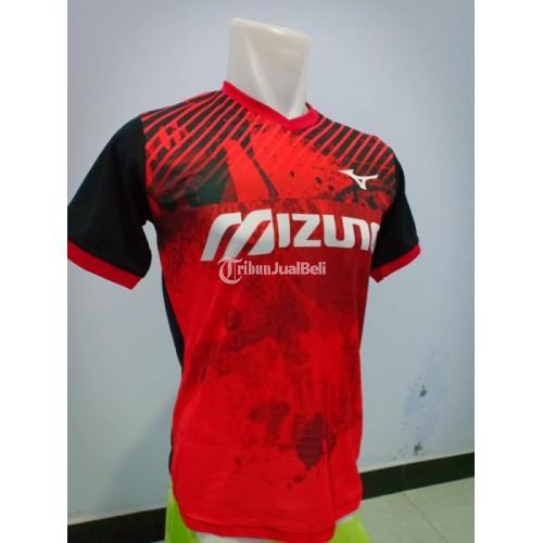  Kaos  Voli  Mizuno Bahan Dryfit Motif Printing  Harga Murah 