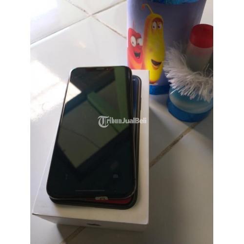  HP  Iphone X 64GB Bekas Warna  Space Grey  Mulus Lengkap 