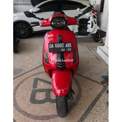 Vespa Sprint Piaggio Red Bekas Bagus Motor Apik Harga Nego Mesin Apik Di Banjarmasin Tribunjualbeli Com