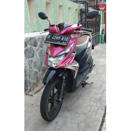 Honda Beat 2018 Pink ISS Pajak Hidup Motor Orisinil Bekas 