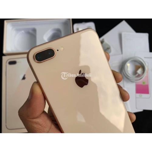 Iphone 8 Plus 64gb Gold Fullset Mulus Normal No Minus Harga Murah Di Bali Tribunjualbeli Com