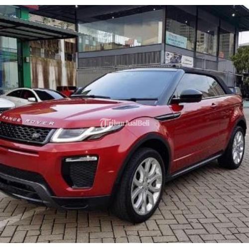 Mobil Bekas Range Rover Evoque 2 0 Cabriolet 2017 Keyless Paddle Shift Di Jakarta Tribunjualbeli Com