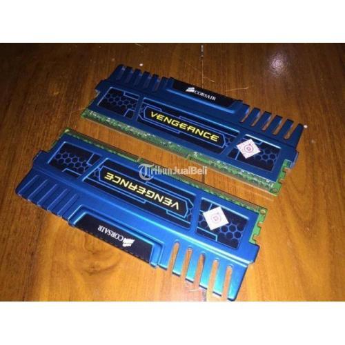 Ram PC DDR3 8GB kit 2 x 4GB Merk Corsair  Normal Garansi 