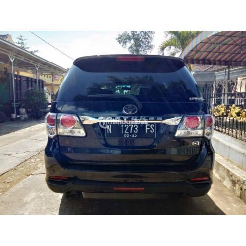 Toyota Fortuner  2012 Tipe G Tangan Pertama Bekas  Bagus 