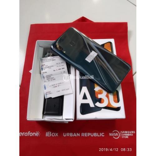 HP Samsung A30 Bekas  Warna Black Mulus Garansi Resmi 