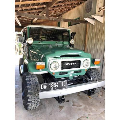 Toyota Land Cruiser Hardtop 4x4 Warna Hijau 1978 Pajak Masih Hidup 