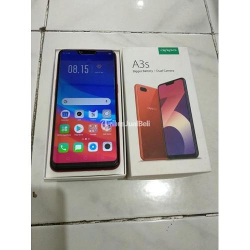  HP  Oppo A3s Bekas Android Ram 2GB Murah Lengkap No Minus 