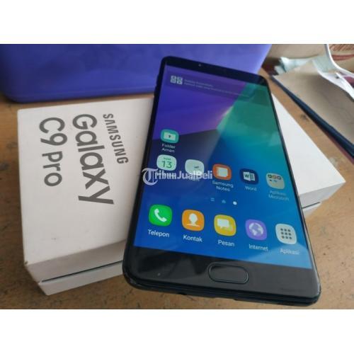 Hp Samsung C9 Pro Bekas Android Ram 6gb Murah Lengkap Normal Di Surakarta Jualbeli 