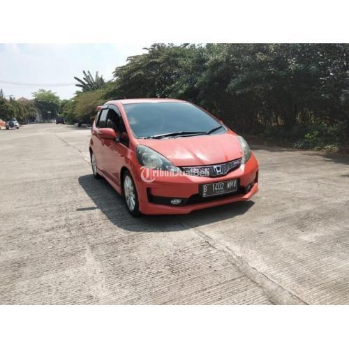 Honda jazz  RS AT 2013 Orange Bekas  Bagus Siap Pakai Bisa 