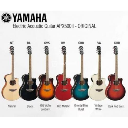Gitar Akustik Yamaha Apx500ii Orisinil Bekas Bagus Normal Jaya Harga Nego Di Kediri Tribunjualbeli Com