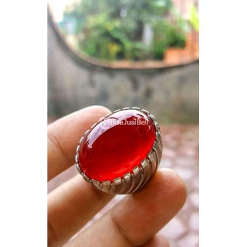 Batu Akik Cempaka Merah Aceh 26x18x9 Bagus Mulus Di Medan Tribunjualbeli Com