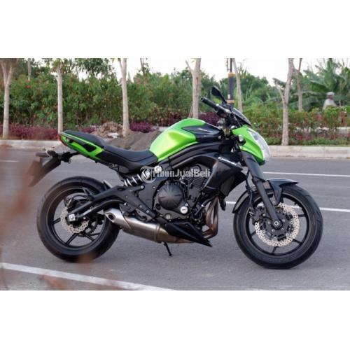  Motor  Kawasaki  ER6N  Bekas  Tahun 2012 Full Paper Mulus 