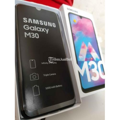 HP Samsung M30 Bekas Android Ram 4GB Murah Lengkap Like New di Bekasi