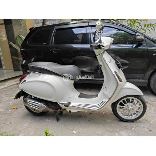 Vespa Sprint 150 Iget Bekas Harga Rp 40,5 Juta Tahun 2017 Warna Putih