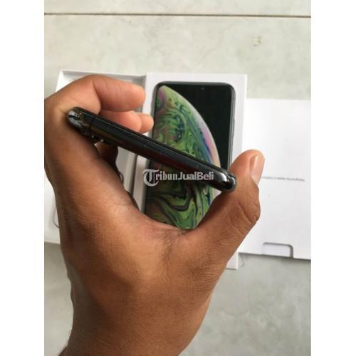 HP Bekas iPhone XS Max 64GB Space Grey Fullset Normal 