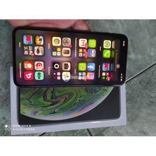 HP Bekas  iPhone Xs Max 256GB Fullset Ex Inter Harga Murah 