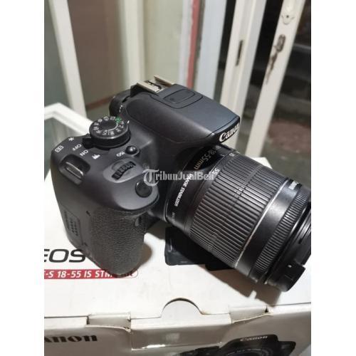  Kamera  DSLR Bekas Canon 700D Kit 18di55 IS STM Mulus 