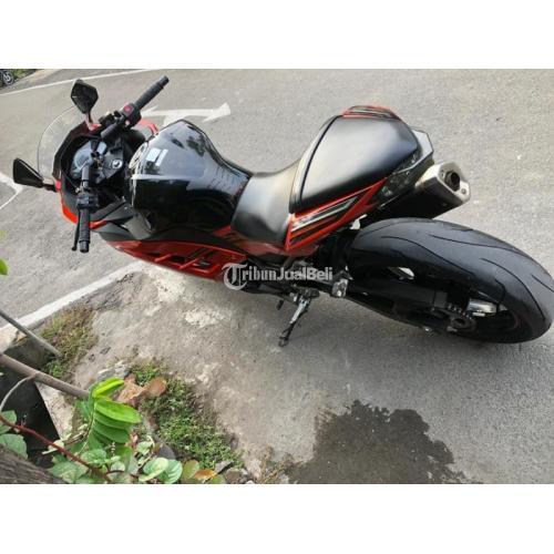  Motor  Bekas  Kawasaki Ninja SE Fi 2014 Tangan1 Mulus 