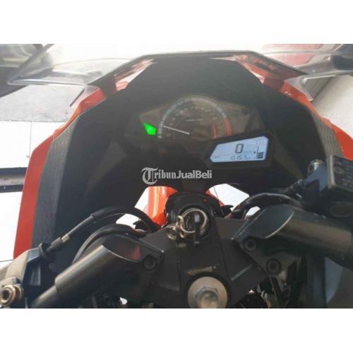  Motor  Bekas  Kawasaki Ninja SE Fi 2014 Tangan1 Mulus 