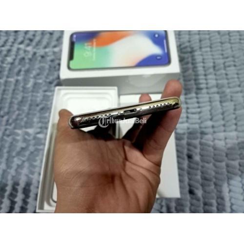 HP Bekas iPhone X 64GB Fulllset Like New Normal Harga