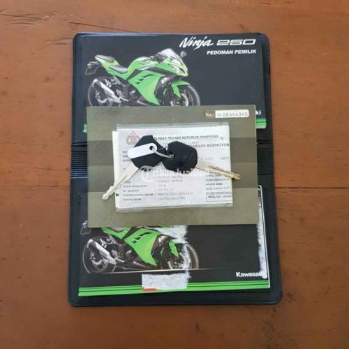 Motor Bekas Kawasaki Ninja 250 Fi 2021 Tangan1 Surat 