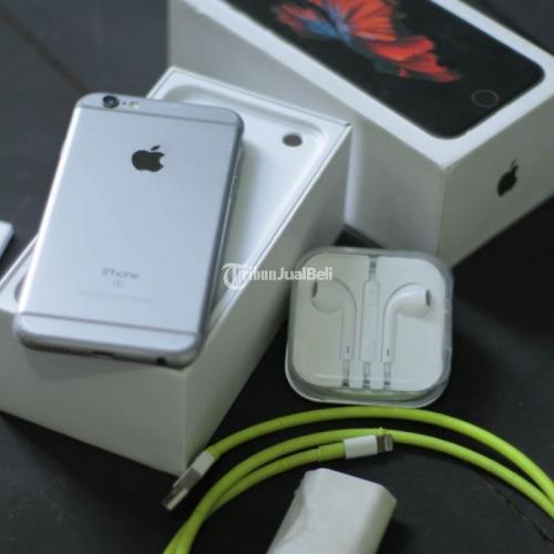 HP Bekas iPhone 6s Grey Mulus Fullset Ori Nominus Harga