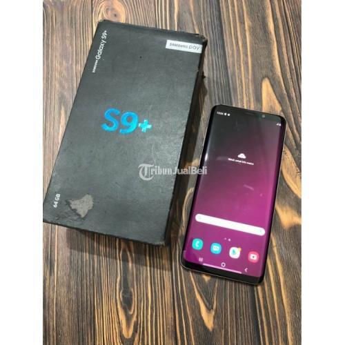 HP Bekas Samsung S9 Plus 6 64GB SEIN Fullset Normal Harga 