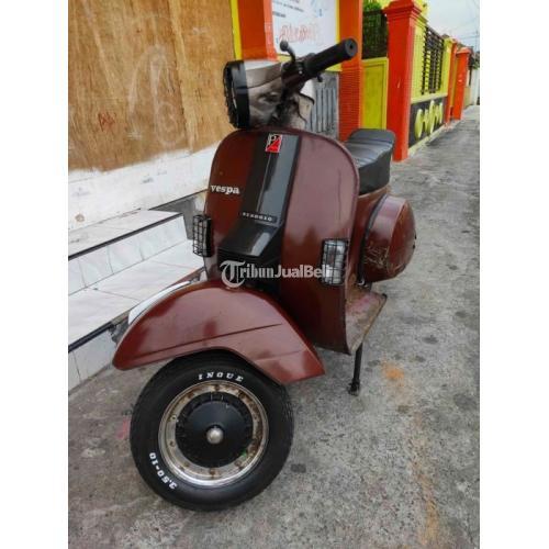 Motor Bekas Vespa  PX  150 1981 Mesin  Aman Surat Lengkap 