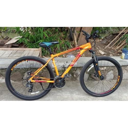  Sepeda MTB Bekas Polygon Cascade 2 2021 Mulus Normal Harga 