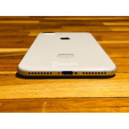 HP Apple Bekas iPhone 8 Plus 64GB Silver Fullset No HF Normal Harga