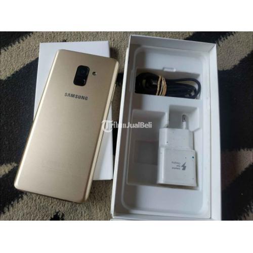 HP Bekas Samsung A8 Plus 6/64GB Gold Siap Pakai Harga