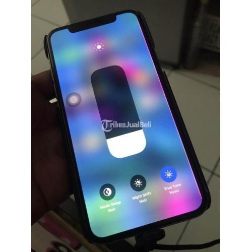 HP Bekas iPhone X Silver 64GB Mulus Normal Ex Inter Harga 