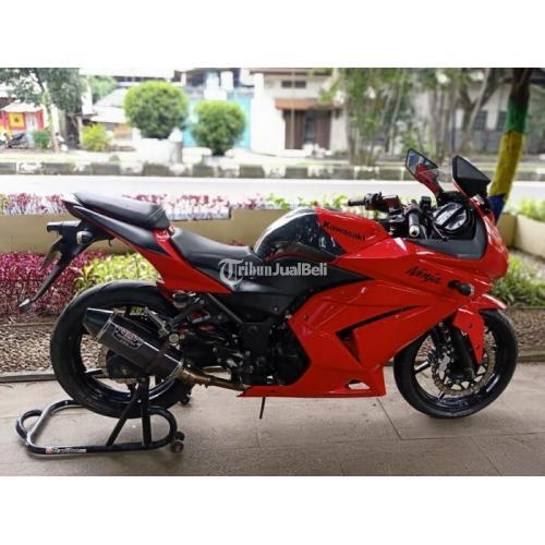 Motor Sport Bekas Kawasaki Ninja 250 Karbu 2012 Mulus 