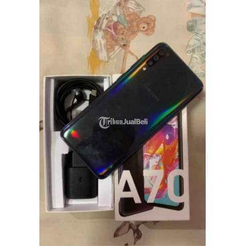 HP Samsung A70 Bekas Ram 6GB 128GB Murah Lengkap Mulus