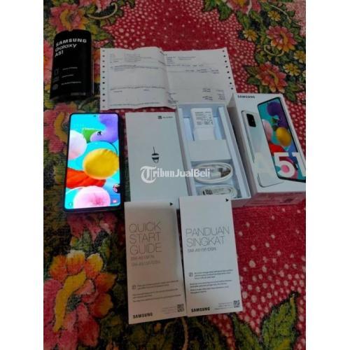 Samsung A51 Fullset 6 128gb Hp Bekas Normal No Minus Garansi Panjang Di Bandung Jualbeli 