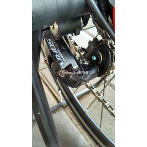  Sepeda Polygon Stratos S3 Bekas Roadbike Murah Mulus 