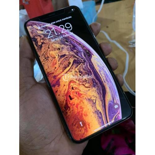 Hp Iphone Xs Max 64gb Bekas Warna Gold Mulus Original Lengkap Murah Di Manado Tribunjualbeli Com