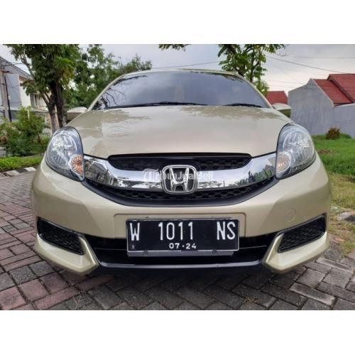  Mobil MPV Bekas Honda Mobilio S MT 2014 Warna Gold Bisa 