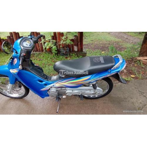 Suzuki Shogun  Pajak On 2003 Warna  Biru  Bagus Mesin Oke 