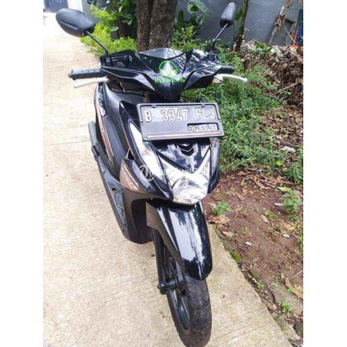 Honda Beat 2013 Surat Lengkap bekas bagus Mulus Plat B 