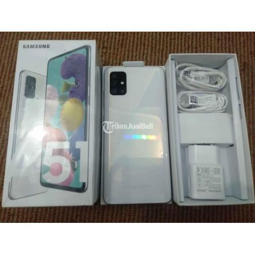 Hp Samsung A51 Bekas Ram 6gb 128gb Murah Lengkap Normal Di Malang Jualbeli 